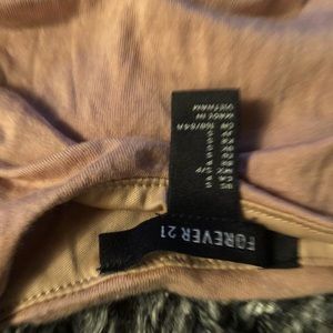 Forever21 maxi dress in tan, small